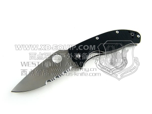 Spyderco 蜘蛛 C122GPS “Tenacious G-10 PlainEdge 顽强”G-10柄“折”