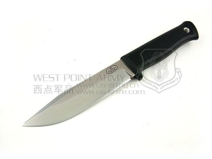 Fallkniven S1L 银色平刃“直”/皮鞘