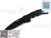 ColdSteel 冷钢 27TLCSH RECON 1 新版CTS&reg; XHP Alloy 钢材 侦查系列 半齿“折”