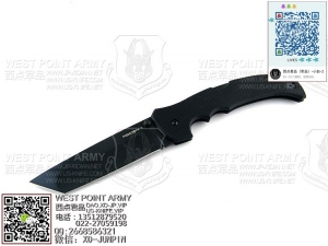 ColdSteel 冷钢 27TXLCT XL RECON 1 新版CTS® XHP Alloy 钢材 Tanto 超大号侦查系列“折”