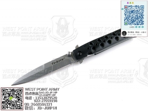 ColdSteel 冷钢 26ACST 新版 CTS® XHP Alloy 钢材 7075铝合金快速单手“折”