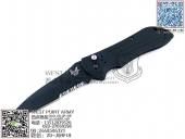 Benchmade 蝴蝶 9101SBK "Auto Stryker 攻击者侧跳" 铝柄侧跳