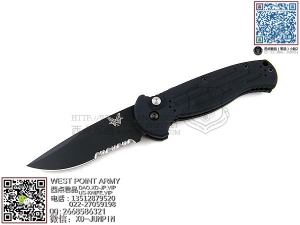 Benchmade 蝴蝶 9051SBK “AFO-II™”美君海陆空精英部队半齿侧跳