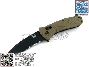 Benchmade 蝴蝶 5000SBKSN“Auto-Presidio® ”美君海君陆战队专业沙色侧跳