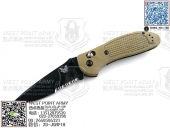 Benchmade 蝴蝶 551SBKSN - Griptilian&reg; 支配者沙色“折”