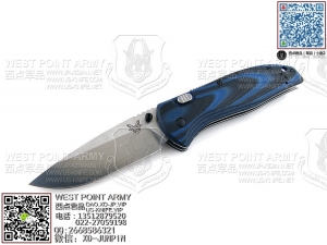 benchmade 蝴蝶 665 154CM钢 双色G-10柄助力快开“折”