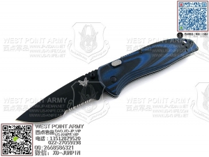 benchmade 蝴蝶 665SBK 154CM钢 双色G-10柄助力快开“折”