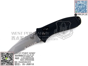 benchmade 蝴蝶 523S - Presidio® Tanto Pardue铝柄半齿“折”