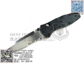 Benchmade 蝴蝶 580S" Barrage&reg; 坝" 助力快开半齿“折”