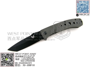 Benchmade 蝴蝶 760BK - CPM-M4钢 LFTi 钛柄TANTO“折”