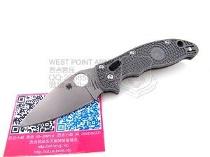 spyderco 蜘蛛 MANIX® 2 轻型 FRCP 灰色 MAXAMET “折”