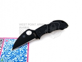 spyderco 蜘蛛 MANBUG® WHARNCLIFFE 黑色 VG-10 “折”