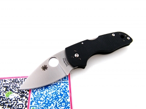 spyderco 蜘蛛 LIL' NATIVE® G-10 黑色中背锁 CPM S30V “折”